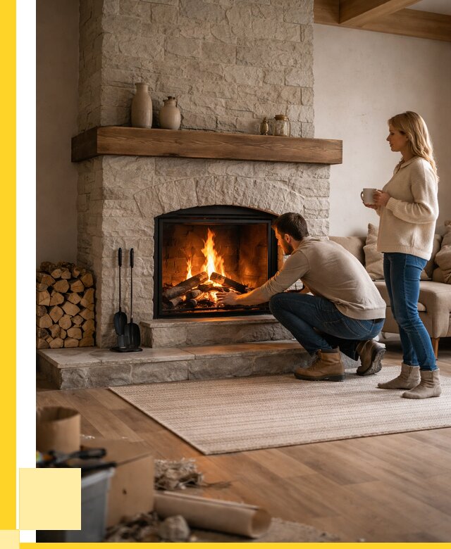 Камины для загородного дома в Красноярске от 355600 р., ЭриданКрс