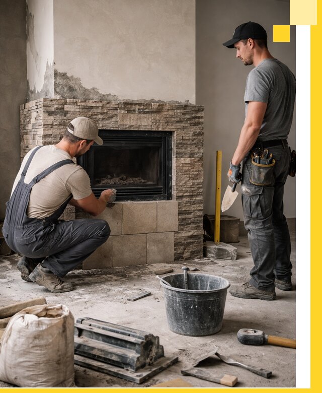 Камины под ключ в Красноярске: проект, изготовление и монтаж