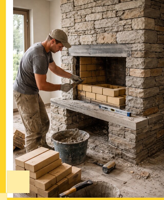 Кладка каминов и камина в Красноярске от 25400 р. ЭриданКрс