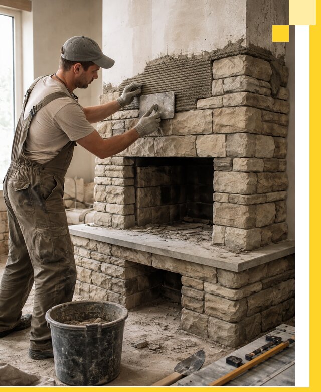 Строительство каминов под ключ в Красноярске от проектирования до монтажа