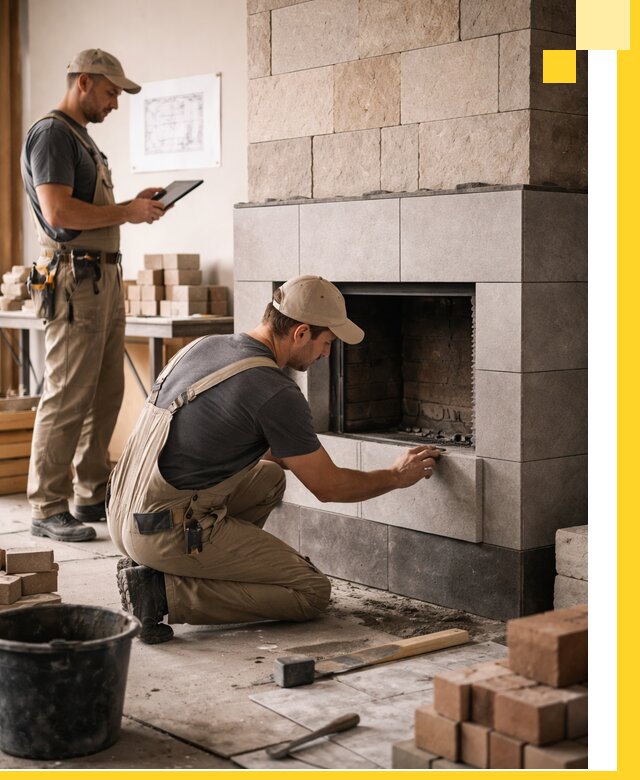 Индивидуальные проекты каминов и каминных систем в Красноярске