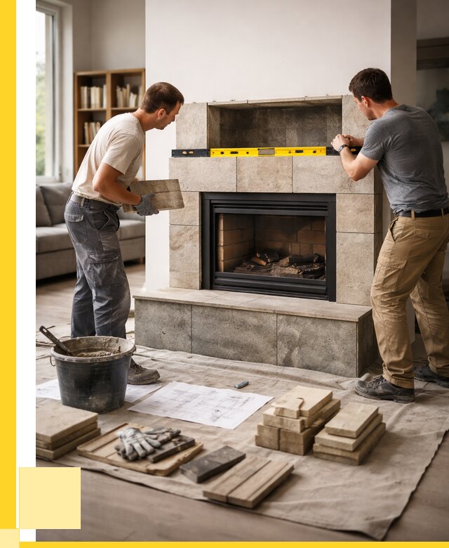 Монтаж каминов и установка в Красноярске от 45720 р. | ЭриданКрс