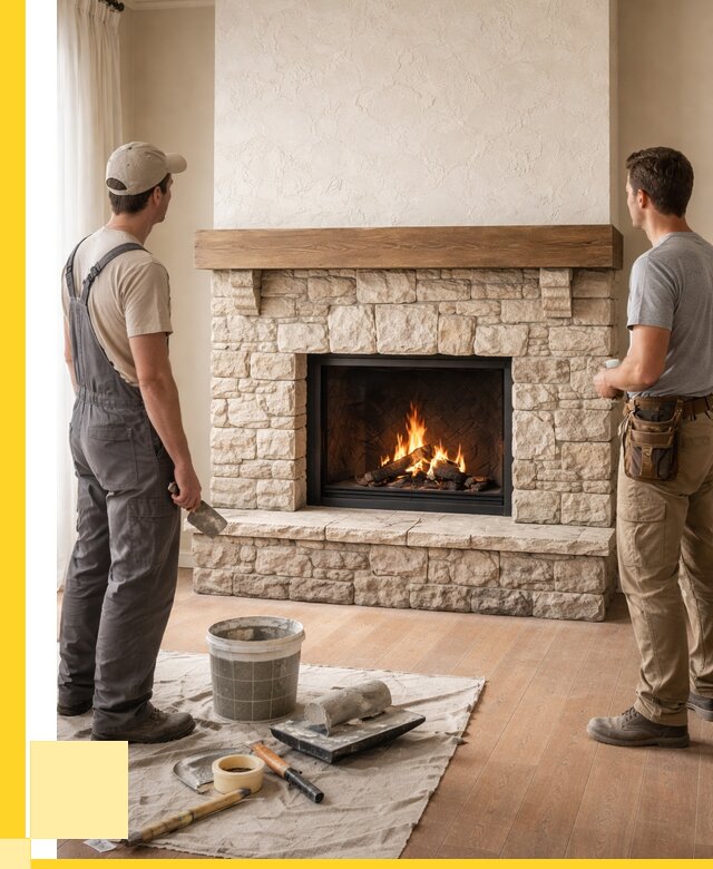 Отделка каминов в Красноярске от 6604 р. под ключ | ЭриданКрс