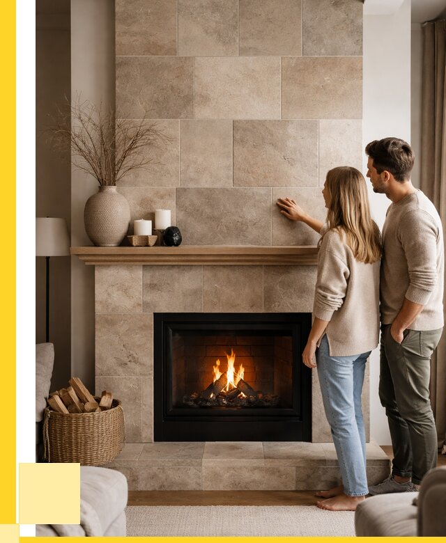 Облицовка каминов керамогранитом в Красноярске от 4572 р. | ЭриданКрс