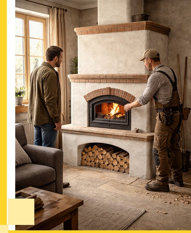 Печи камины в Красноярске: кирпичные, изразцовые от 60960 р. | ЭриданКрс