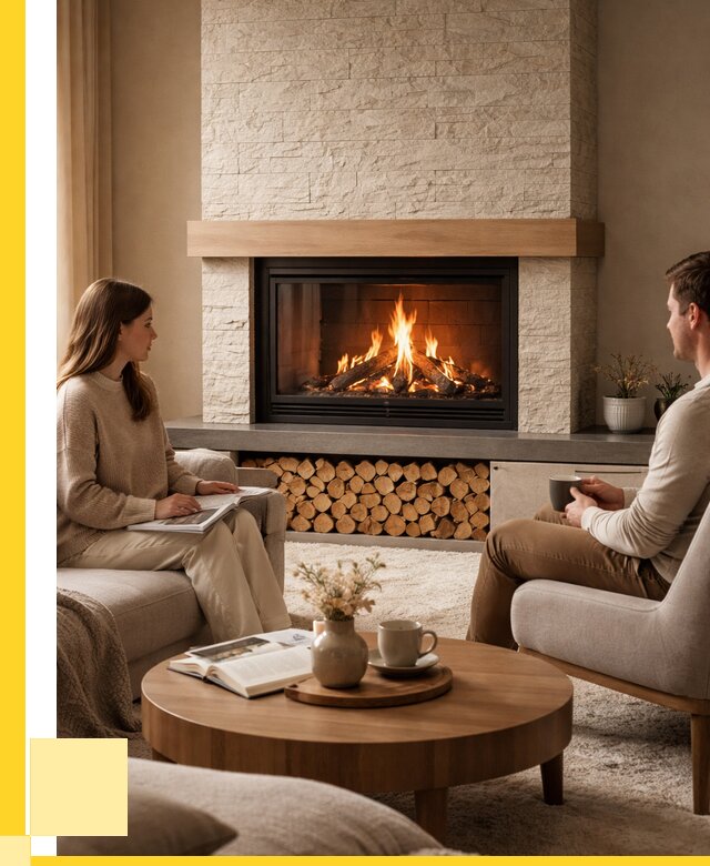 Камины со стеклом в Красноярске от 182880 р. | ЭриданКрс — топки 3 стекла