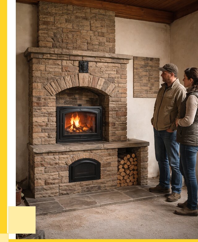 Кирпичная печь под ключ в Красноярске от 152400 р. | ЭриданКрс