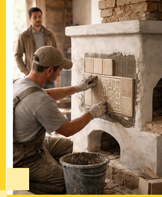 Отделка печей и банных печей в Красноярске от 35560 р. | ЭриданКрс