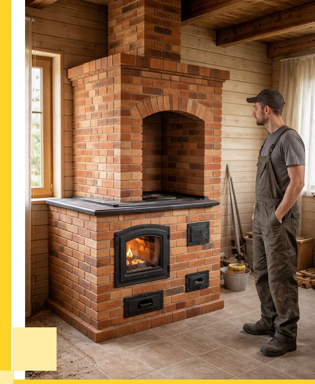 Кирпичные печи в Красноярске: купить от 152400 р. | ЭриданКрс