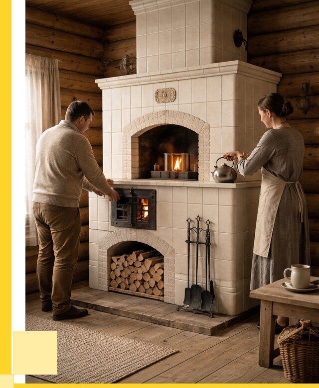 Русские печи в Красноярске: установка от 152400 р. ЭриданКрс