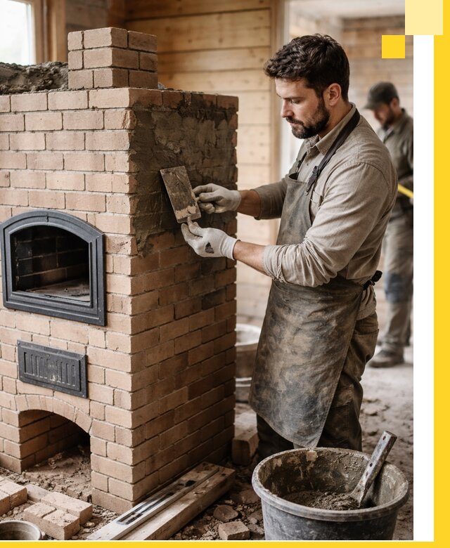 Изготовление и установка печей-шведок под ключ в Красноярске