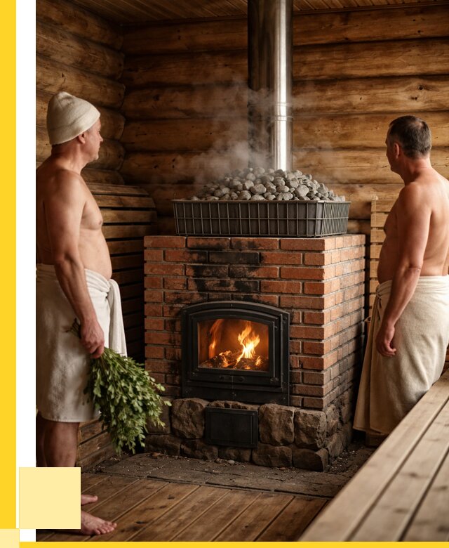 Печи для парной в Красноярске под ключ от 66040 р. - ЭриданКрс