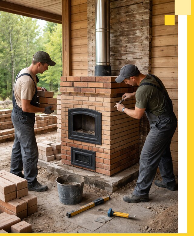 Производство и установка дачных печей под ключ в Красноярске