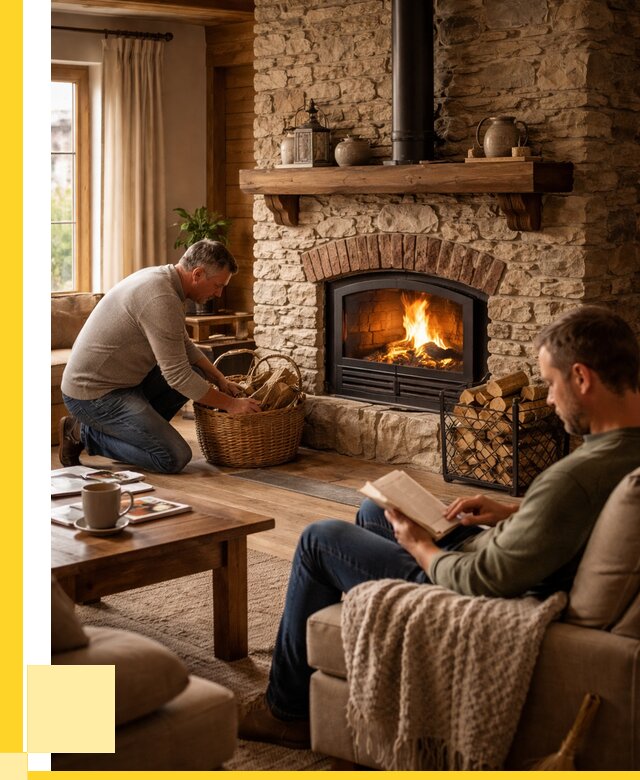 Печи в частном доме в Красноярске от 76200 р. | ЭриданКрс дров