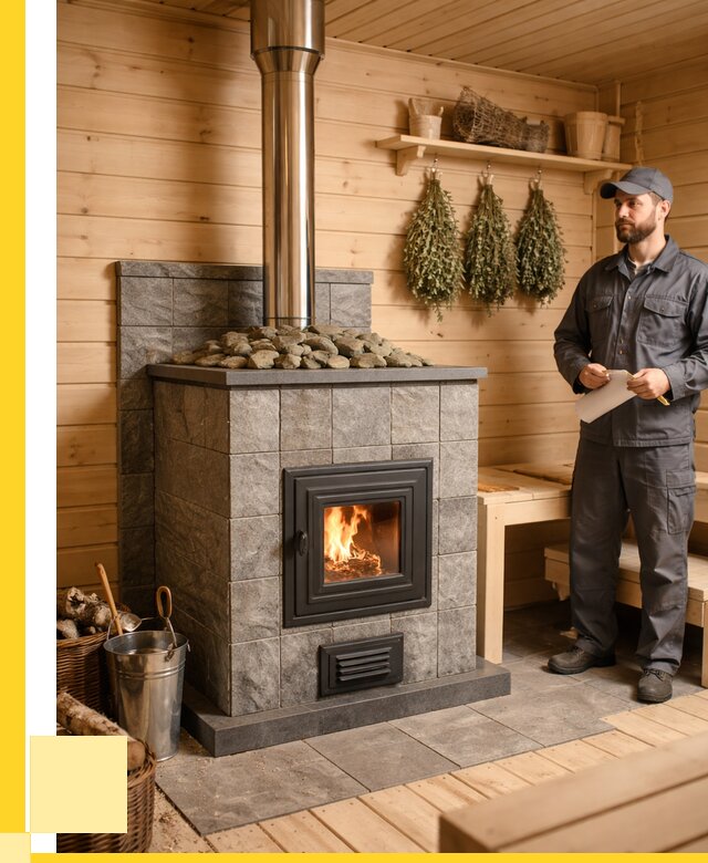 Печи для бани под ключ в Красноярске от 121920 р. | ЭриданКрс