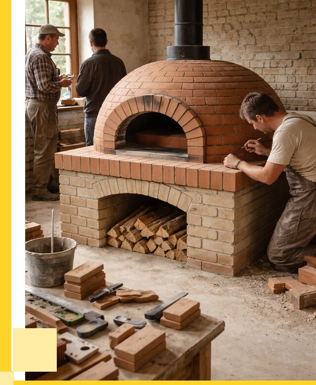 Помпейская печь дровяная для пиццы в Красноярске | ЭриданКрс от 203200 р.