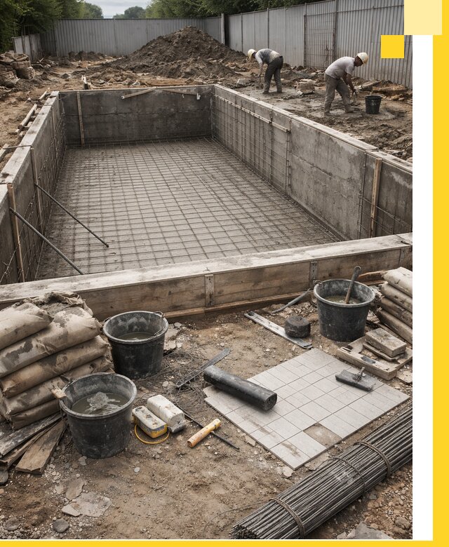 Строительство бассейнов под ключ в Красноярске, дизайн и монтаж