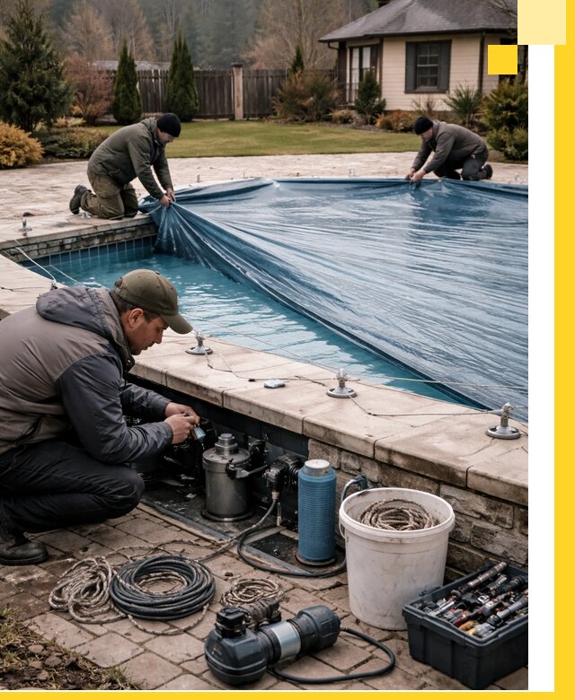 Консервация бассейнов в Красноярске: подготовка к длительному хранению