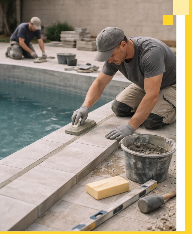 Отделка бассейнов в Красноярске: декоративная отделка и гидроизоляция