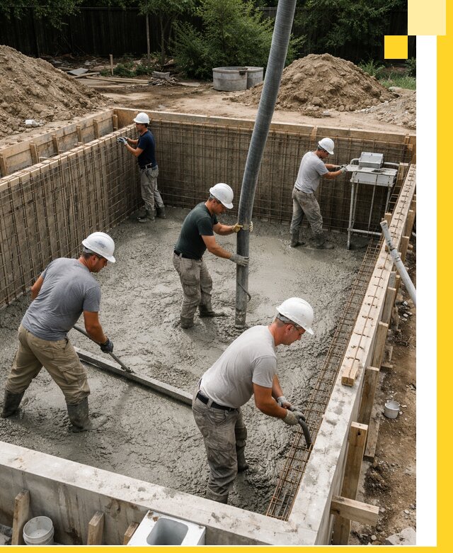 Строительство бетонных бассейнов под ключ в Красноярске