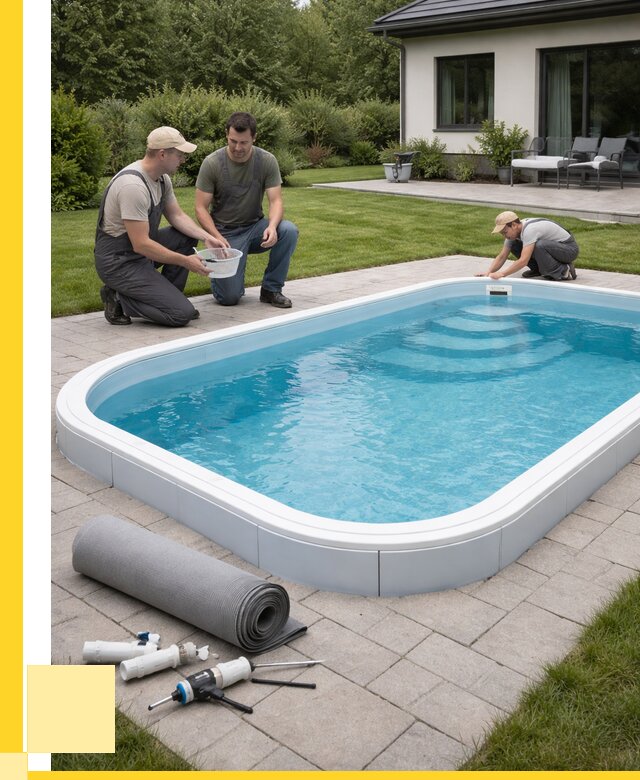 Пластиковый бассейн купить в Красноярске от 254000 р., ЭриданКрс