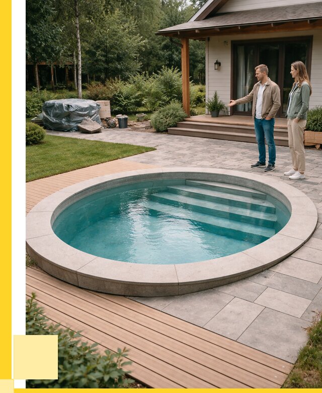 Бассейн на даче под ключ в Красноярске от 203200 р., ЭриданКрс