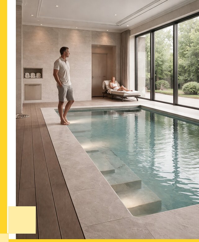 Бассейны в коттедже под ключ в Красноярске от 1219200 р. | ЭриданКрс