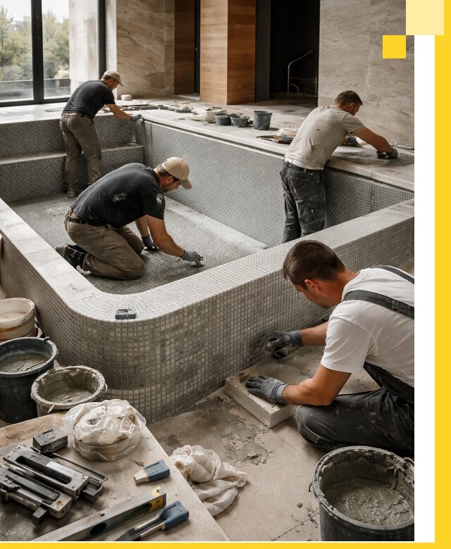 Строительство и установка СПА бассейнов под ключ в Красноярске