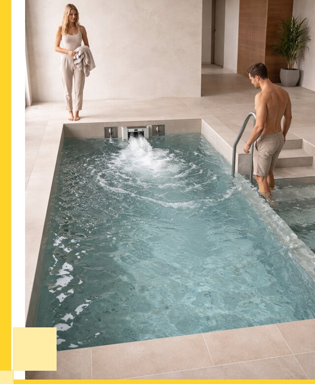 Бассейн с противотоком в Красноярске от 254000 р. | ЭриданКрс