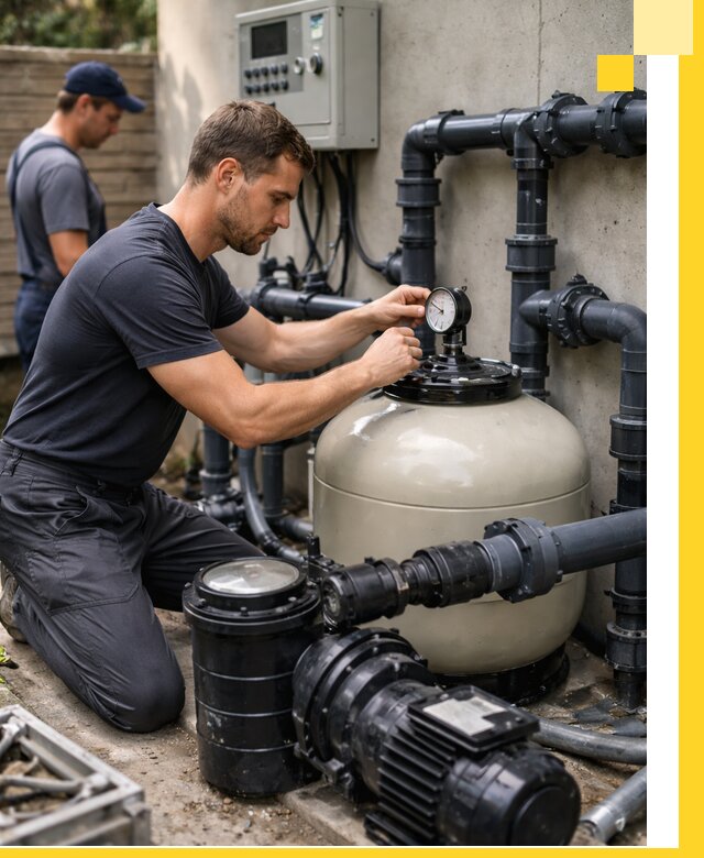 Поставка и монтаж фильтровального оборудования для бассейнов в Красноярске