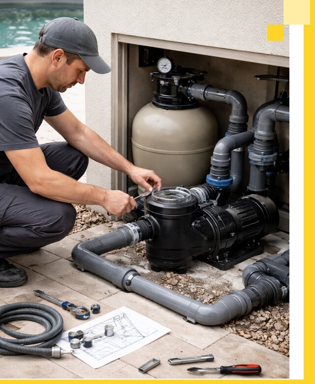 Поставка, монтаж и сервис насосов для бассейнов в Красноярске