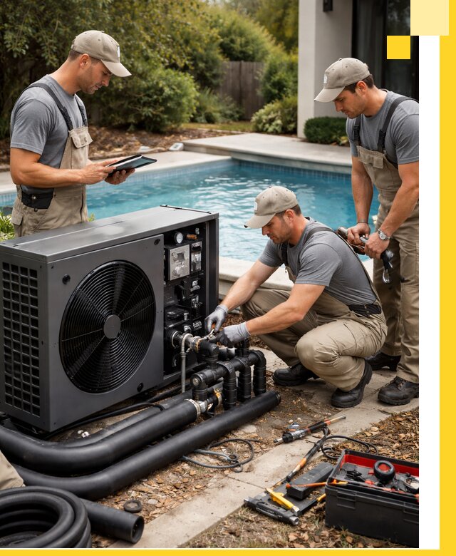 Проектирование и установка тепловых насосов для бассейнов в Красноярске