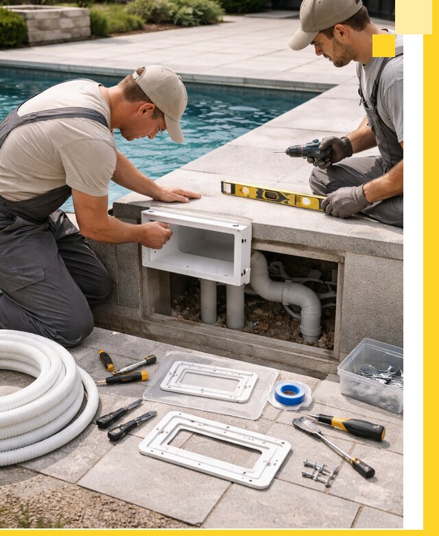 Поставка и установка скиммеров для бассейнов в Красноярске