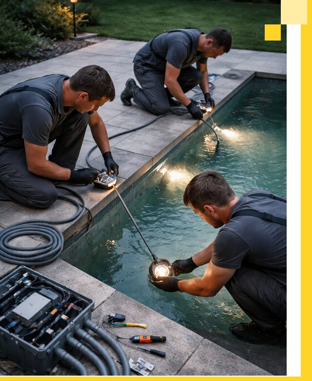 Профессиональное освещение бассейнов в Красноярске: дизайн и монтаж