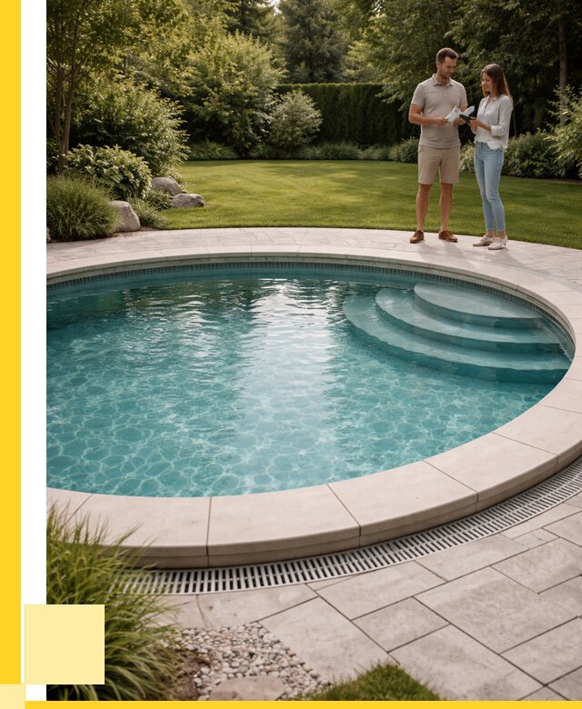 Круглые каркасные бассейны купить в Красноярске от 254000 р. | ЭриданКрс