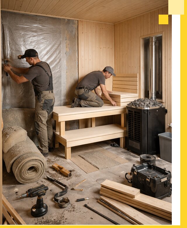 Проекты саун под ключ в Красноярске дизайн и строительство