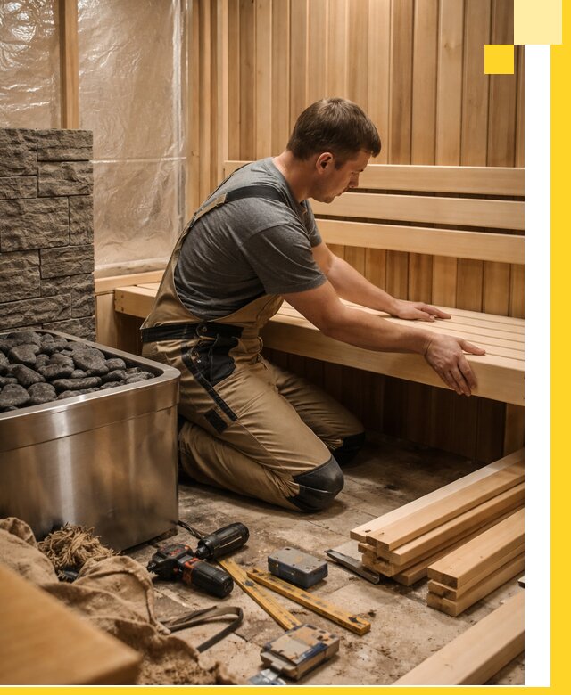 Сауны для дома под ключ с проектированием и монтажом в Красноярске