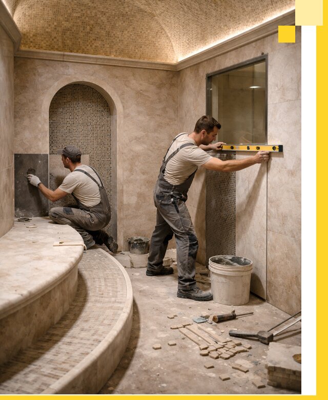 Проектирование и строительство саун с хамамом под ключ в Красноярске