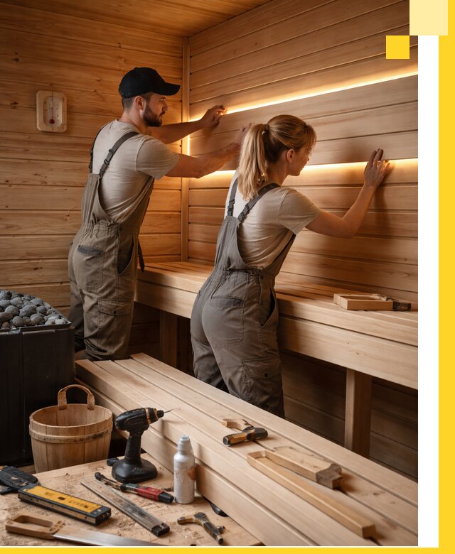 Дизайн саун и бань под ключ с индивидуальным проектом в Красноярске