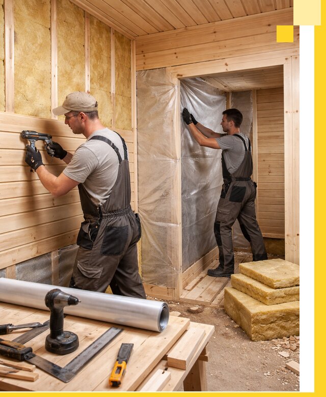 Бани под ключ в Красноярске с проектом и полным монтажом