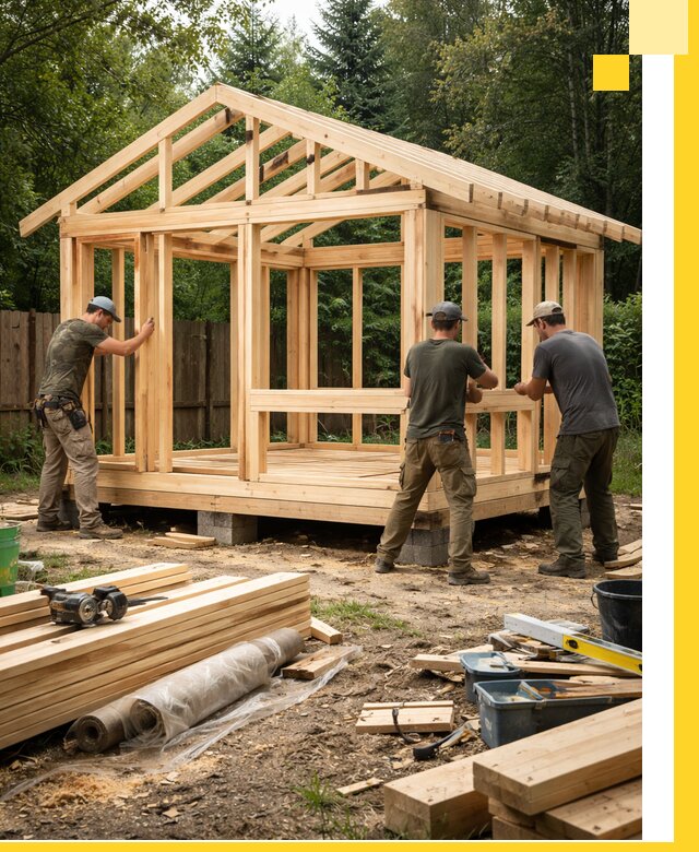 Профессиональное строительство бань под ключ в Красноярске