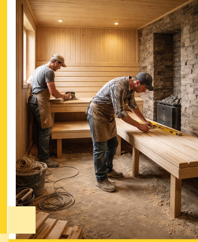 Отделка бани в Красноярске: внутренняя отделка от 3048 р. | ЭриданКрс