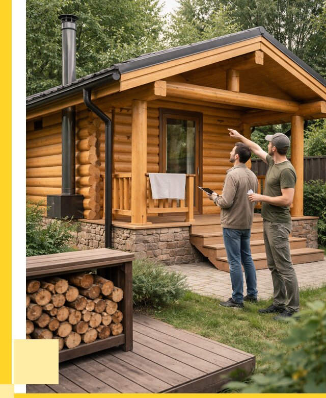 Бани для дачи под ключ в Красноярске от 254000 р. | ЭриданКрс