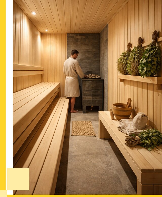 Отделка парной под ключ в Красноярске от 355600 р. | ЭриданКрс