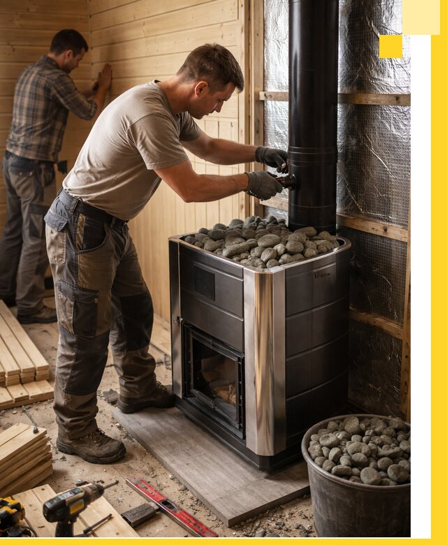 Проектирование и строительство парилок для бани в Красноярске под ключ