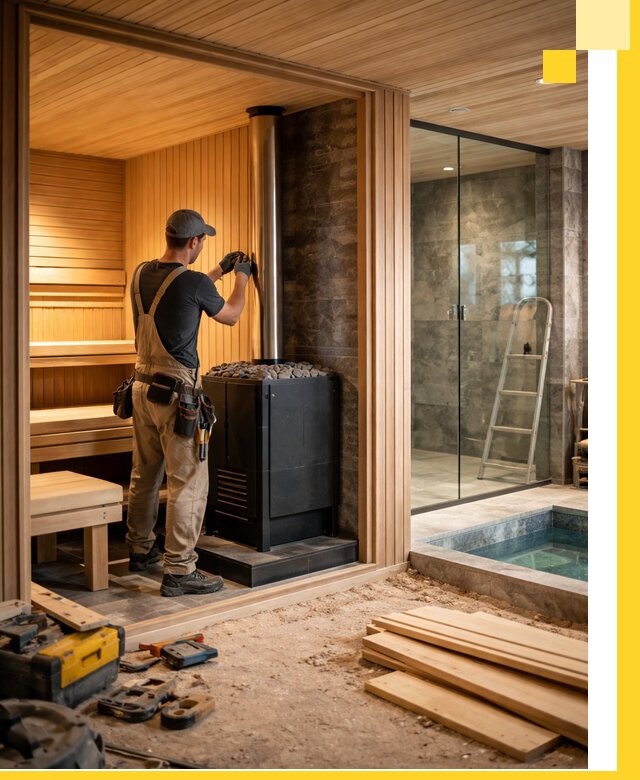 Полное строительство банных комплексов под ключ в Красноярске