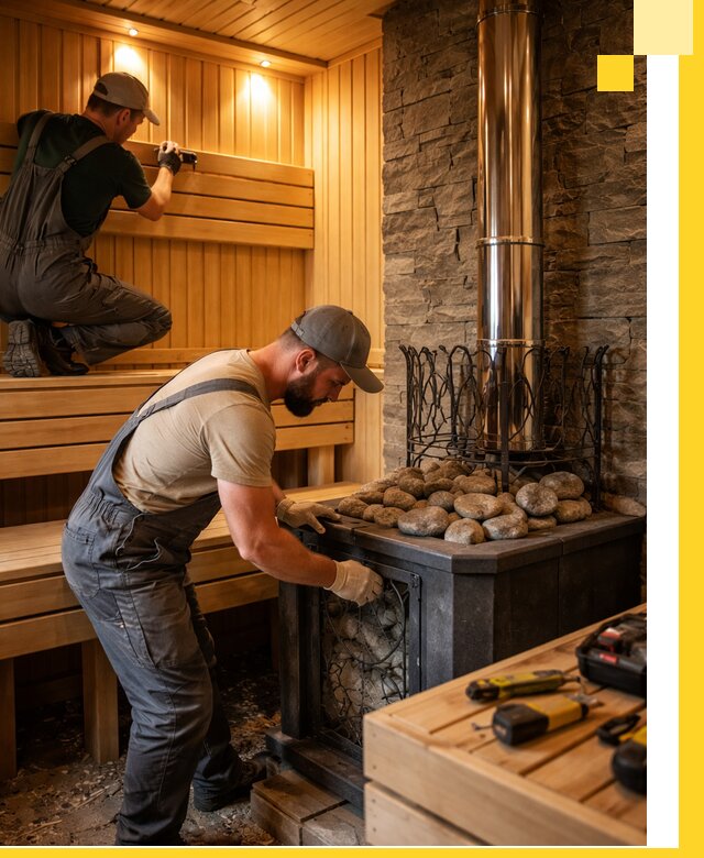 Комплексный дизайн бань, саун и зон отдыха в Красноярске