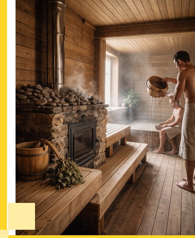 Интерьеры бань и обшивка изнутри в Красноярске от 86360 р. | ЭриданКрс