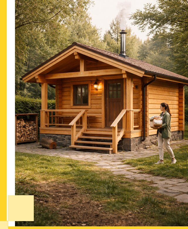 Купить баню под ключ в Красноярске от 660400 р. | ЭриданКрс