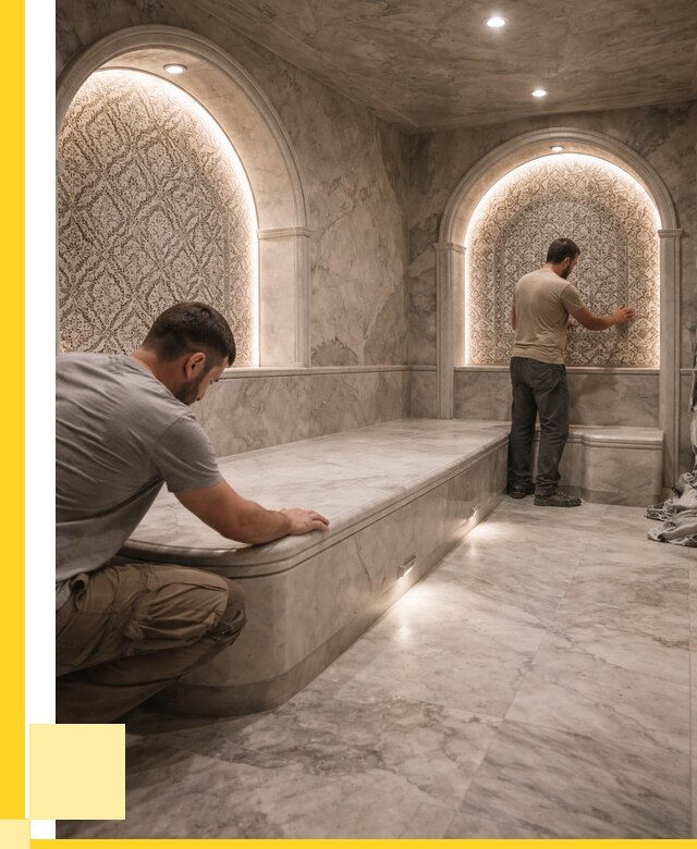 Турецкие бани под ключ в Красноярске от 254000 р. | ЭриданКрс